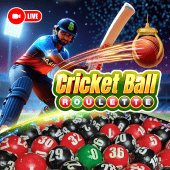 Cricket Ball Roulette on Table Game Plus